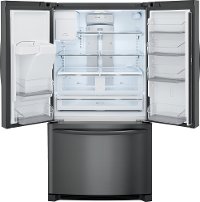 FGHB2868TD Frigidaire Gallery 26.8 cu. ft. French Door Refrigerator - 36 Inch Black Stainless Steel-2