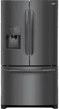 FGHD2368TD Frigidaire Gallery 21.7 cu ft French Door Refrigerator - Counter Depth Black Stainless Steel