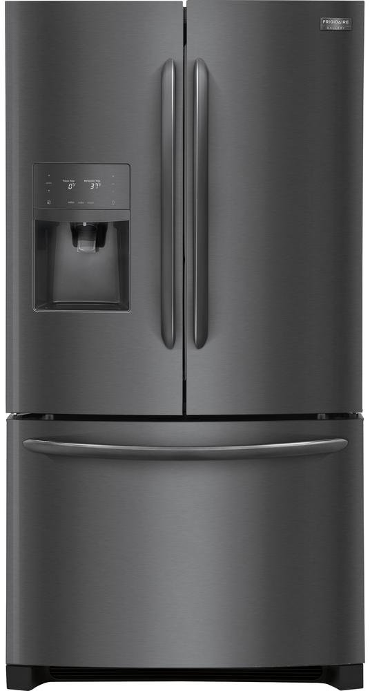 FGHD2368TD Frigidaire Gallery Counter Depth French Door Refrigerator - 21.7 cu. ft., 36 inch Black Stainless Steel-1