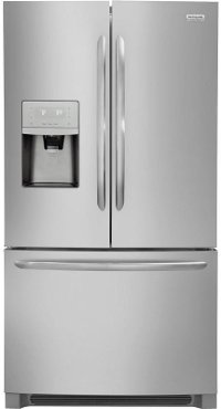 FGHD2368TF Frigidaire Gallery 21.7 Cu. Ft. Counter-Depth French Door Refrigerator - Stainless Steel