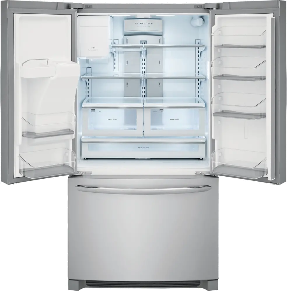 FGHD2368TF Frigidaire Gallery 21.7 cu ft French Door Refrigerator - Counter Depth Stainless Steel-4