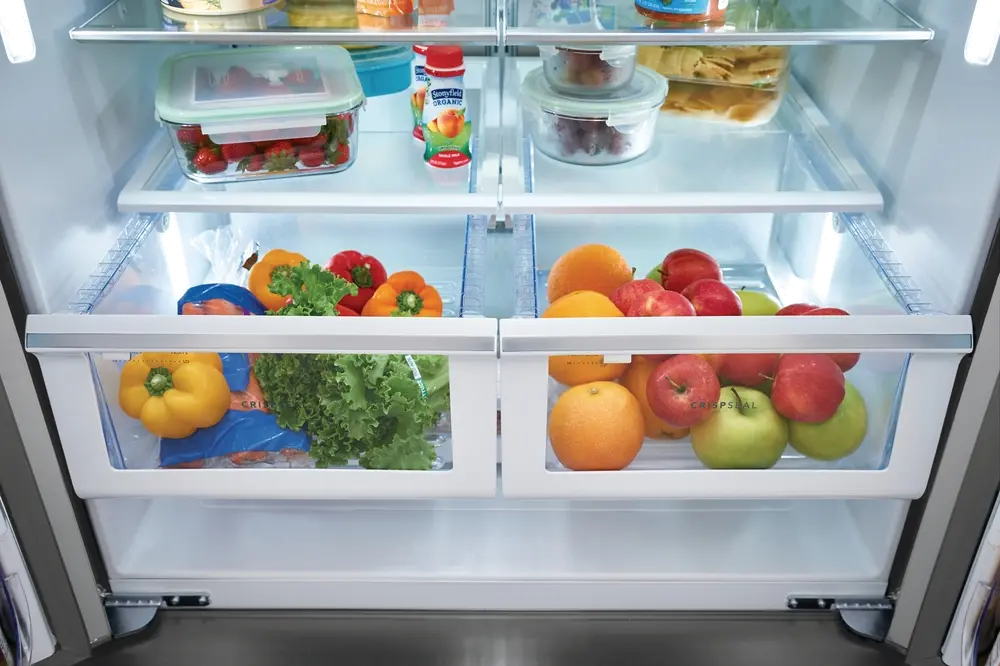 FGHD2368TF Frigidaire Gallery 21.7 cu ft French Door Refrigerator - Counter Depth Stainless Steel-5