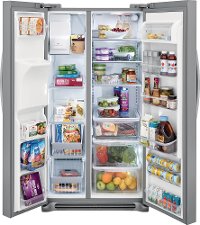 FGSC2335TF Frigidaire Gallery Counter Depth Side by Side Refrigerator - 22.1 cu. ft., 36 Inch Stainless Steel-2