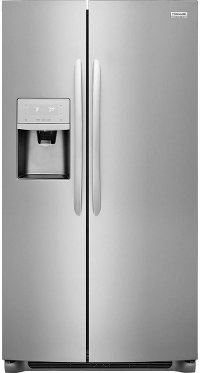 FGSS2635TF Frigidaire Gallery 25.5 cu. ft. Side by Side Refrigerator - 36 Inch Stainless Steel