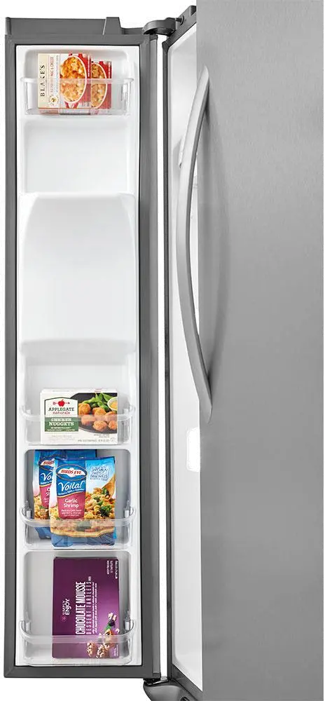 FGSS2635TF Frigidaire Gallery 25.5 cu. ft. Side by Side Refrigerator - 36 Inch Stainless Steel-4