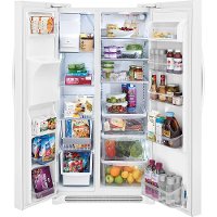 FGSS2635TP Frigidaire Gallery 25.5 cu. ft. Side by Side Refrigerator - 36 Inch White-3