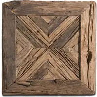 Reclaimed Rustic Pine Wood Wall Plaque