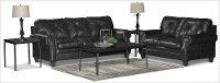 Classic Contemporary Dark Brown 5 Piece Living Room Set - Lucky