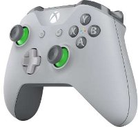 XB1 MIC WL3060 Wireless Xbox One Controller - Gray/Green-2