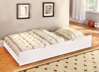 IDF-TR452-WH White Pull-out Trundle - Lexington