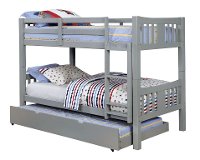 IDF-TR452-GY Gray Pull-out Trundle - Lexington-2