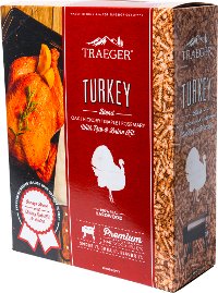 PEL327 Traeger Grill Turkey Pellet Blend with Rub and Brine Kit