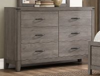Contemporary Industrial Gray Dresser - Woodrow