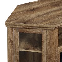 48 Inch Barn Wood Corner Fireplace TV Stand - Keaton-4
