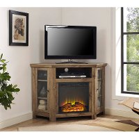 48 Inch Barn Wood Corner Fireplace TV Stand - Keaton-5