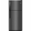 FFTR2021TD Frigidaire 20.4 cu. ft. Top Freezer Refrigerator - 30 Inch Black Stainless Steel