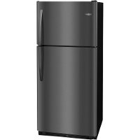 FFTR2021TD Frigidaire 20.4 cu. ft. Top Freezer Refrigerator - 30 Inch Black Stainless Steel-2