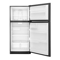 FFTR2021TD Frigidaire 20.4 cu. ft. Top Freezer Refrigerator - 30 Inch Black Stainless Steel-3