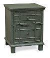 Versatile Modern Blue Wood File Cabinet - Smooth Reflections