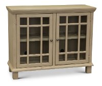 45 Inch Versatile White TV Stand - Smooth Reflections
