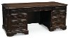 75 Inch Cherry Brown Executive Desk - Sheffield-3