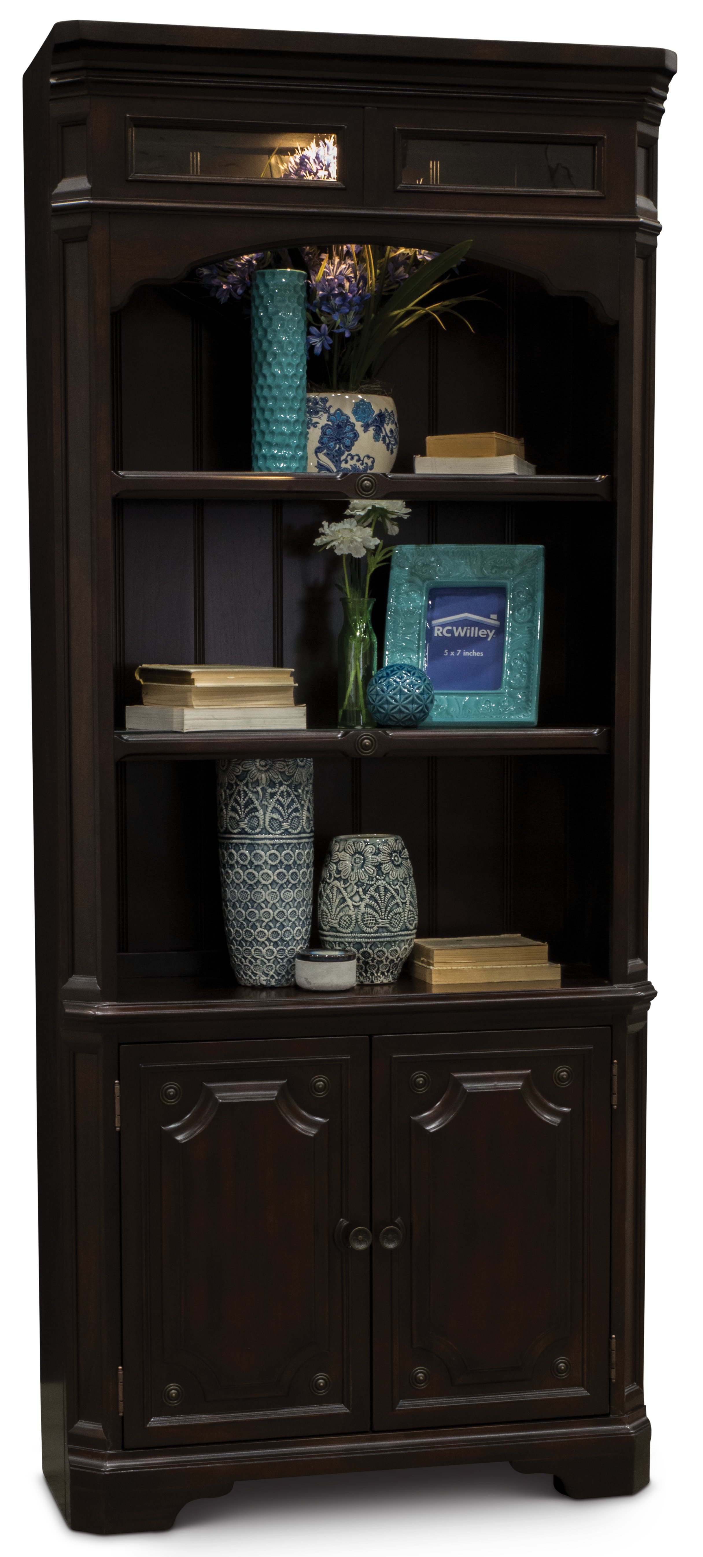 Sheffield Cherry Brown Bookshelf-1