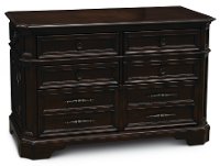 Cherry Brown 5 Drawer Lateral File Cabinet - Sheffield-4