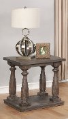 Antique Gray End Table - Regent
