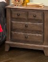 Clearance Classic Walnut Brown Nightstand - Hemingway