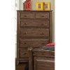 Clearance Classic Walnut Brown Chest of Drawers - Hemingway