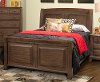 Classic Walnut Brown King Bed - Hemingway