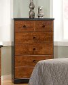 Classic Contemporary Two-Tone Chest of Drawers - Steelwood
