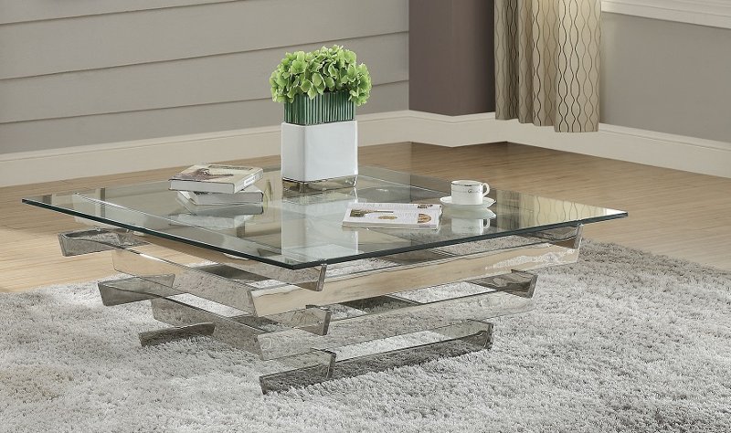 Contemporary Geometric Glass Coffee Table Salonius Rc Willey Contemporary Geometric Glass Coffee Table Salonius