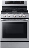NX58M6630SS Samsung Gas Range with True Convection Oven - 5.8 cu. ft. Stainless Steel
