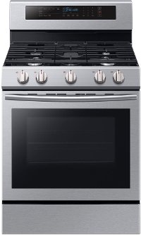 NX58M6630SS Samsung Gas Range with True Convection Oven - 5.8 cu. ft. Stainless Steel