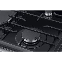 NX58M6630SG Samsung Gas Range with blue LED illuminated knobs - 5.8 cu. ft. Black Stainless Steel-7