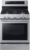 NX58M6650WS Samsung Stainless Steel 5.8 cu. ft. Slide-in Gas Range-1