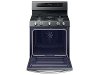 NX58M6650WG Samsung 5.8 cu. ft. Slide-in Gas Range - Black Stainless Steel-2