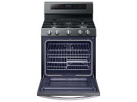 NX58M6650WG Samsung Gas Range - 5.8 cu. ft. Black Stainless Steel-3
