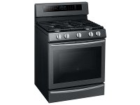 NX58M6650WG Samsung Gas Range - 5.8 cu. ft. Black Stainless Steel-5