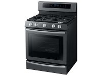 NX58M6650WG Samsung Gas Range - 5.8 cu. ft. Black Stainless Steel-6