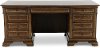 72 Inch Chestnut Brown Executive Office Desk - Arcadia