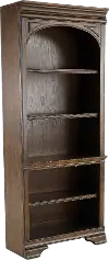 Arcadia Chestnut Brown Open Bookshelf