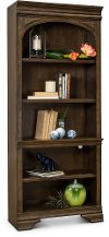 Chestnut Brown Open Bookshelf - Arcadia-3