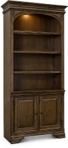 Chestnut Brown Display Bookshelf - Arcadia-2