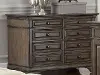 Arcadia Chestnut Brown 4 Drawer File Cabinet