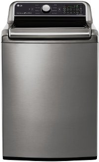 WT7200CV LG 5.0 cu.ft. Mega Capacity Top Load Washer - Graphite Steel