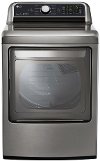 DLG7201VE LG 7.3 cu. ft. Ultra Large Capacity Gas Dryer with Sensor Dry Technology - Graphite Steel