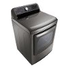 DLG7201VE LG 7.3 cu. ft. Ultra Large Capacity Gas Dryer with Sensor Dry Technology - Graphite Steel-2