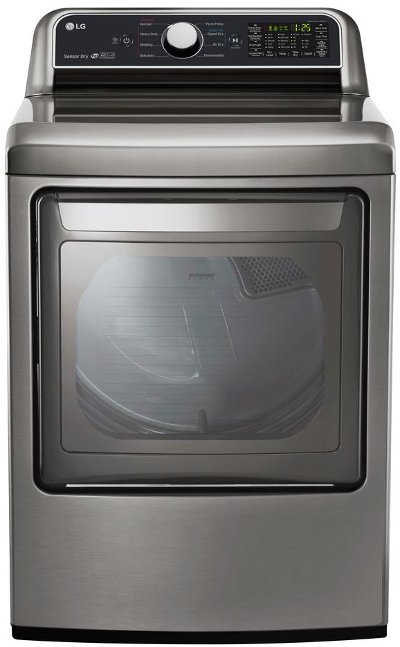 DLG7201VE LG Gas Dryer - 7.3 cu. ft. Graphite Steel